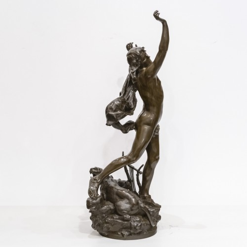 Sculpture  - Raoul Verlet (1857 - 1923) The Sorrow of Orpheus
