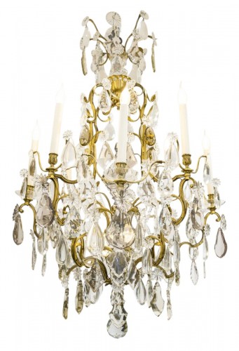Large chandelier cage of the house Baguès