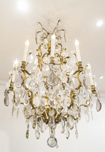 20th century - Large chandelier cage of the house Baguès