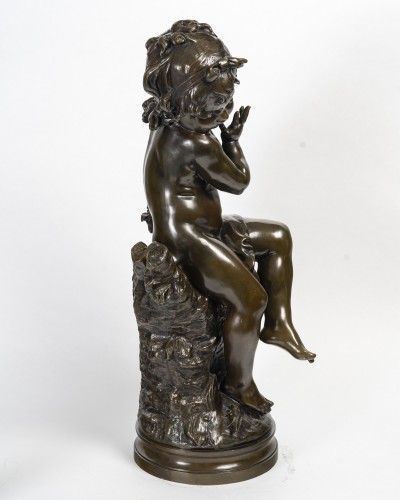 Art nouveau - Auguste Louis Mathurin MOREAU (1834-1917) La fille au criquet