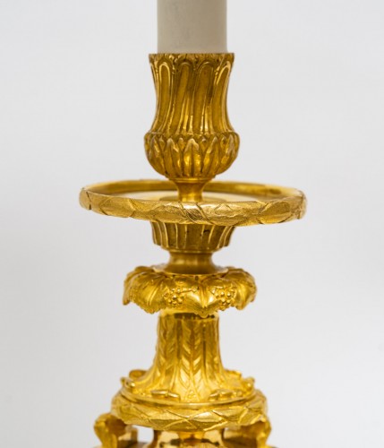 Pair Of 19th Century Lamps - Lighting Style Napoléon III