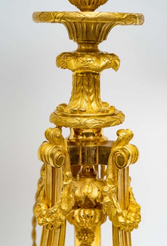 Antiquités - Pair Of 19th Century Lamps