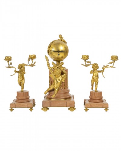 Garniture de cheminée circa 1880