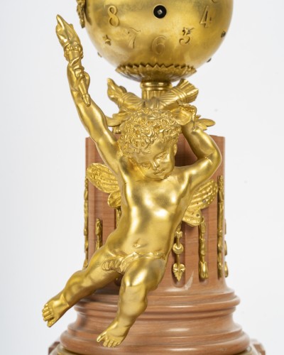 Garniture de cheminée circa 1880 - Horlogerie Style Napoléon III