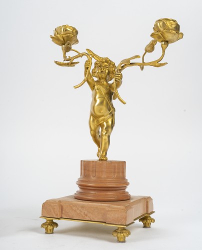XIXe siècle - Garniture de cheminée circa 1880