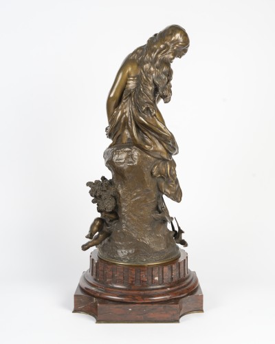 Mathurin Moreau (1822-1912) Le Retour des hirondelles - Art nouveau