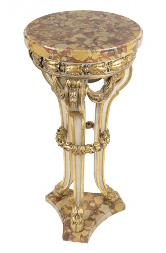 Carved Wooden Stand, Circa 1890