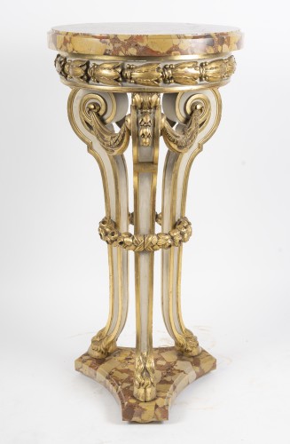 Carved Wooden Stand, Circa 1890 - 