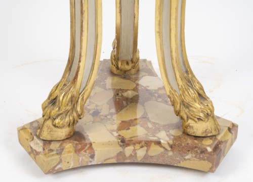 Napoléon III - Carved Wooden Stand, Circa 1890