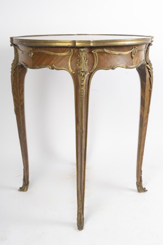 Large Rosewood Pedestal Table, Circa 1870 - Napoléon III