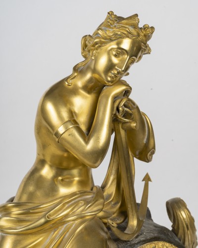 Horology  - Marine Allegory - Charles X Clock, Circa 1830