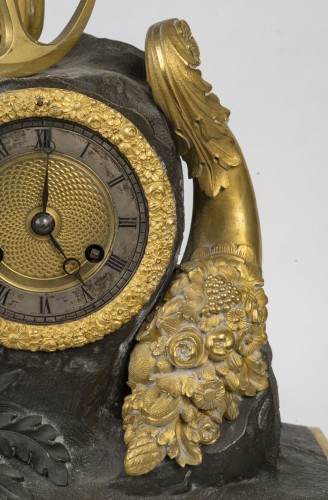 Marine Allegory - Charles X Clock, Circa 1830 - Restauration - Charles X