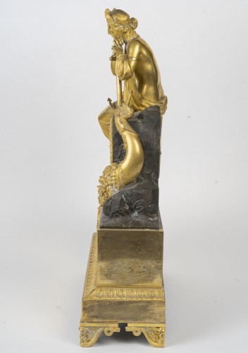 Antiquités - Marine Allegory - Charles X Clock, Circa 1830