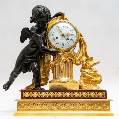 Napoleon III Period Fireplace Trim, Circa 1870 - Horology Style Napoléon III