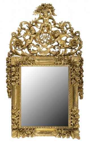 Lyon Mirror From The 18th Century, Regence Period
