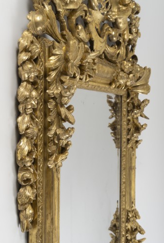 18th century - Lyon Mirror From The 18th Century, Regence Period