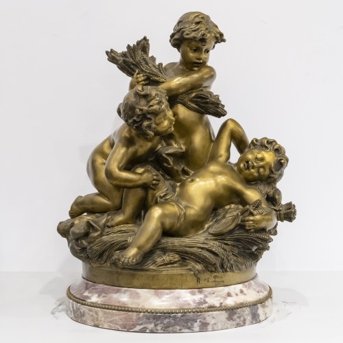 Charles Raphaël Peyre (1872-1949)  Awakening Of Summer - Sculpture Style Art nouveau