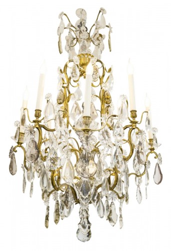 Large Cage Chandelier From The House Of Baguès, Circa 1890