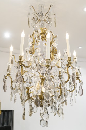 19th century - Large Cage Chandelier From The House Of Baguès, Circa 1890