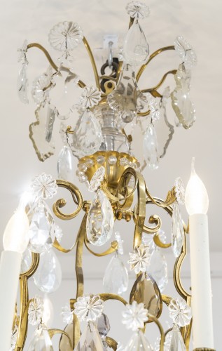 Large Cage Chandelier From The House Of Baguès, Circa 1890 - Napoléon III