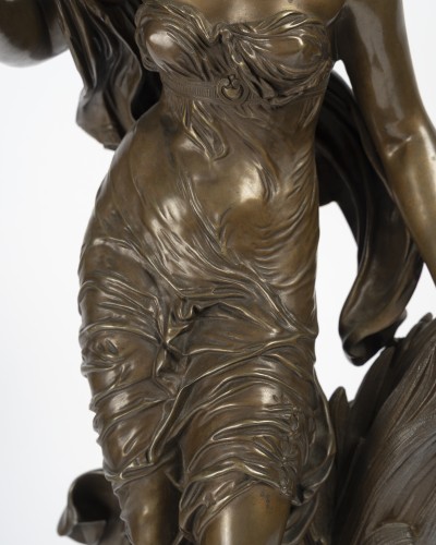 19th century - Auguste Moreau (1834-1917) Woman With A Bird