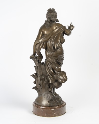 Antiquités - Auguste Moreau (1834-1917) Woman With A Bird