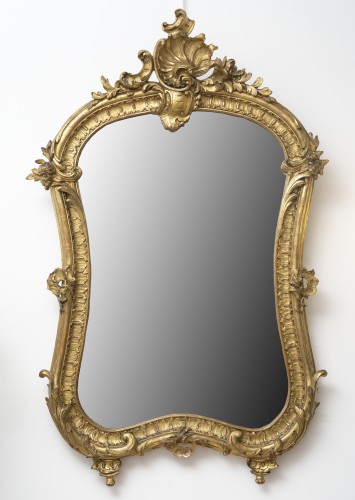 Louis XV style Mirror Circa 1870 - Mirrors, Trumeau Style Napoléon III