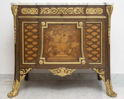 Commode Stamped By Ernest Mottheau, Circa 1880 - Furniture Style Napoléon III