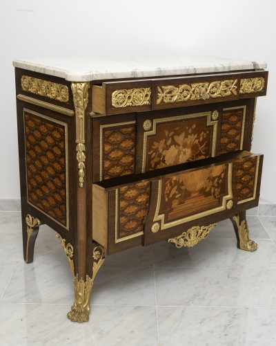 Furniture  - Commode Stamped By Ernest Mottheau, Circa 1880