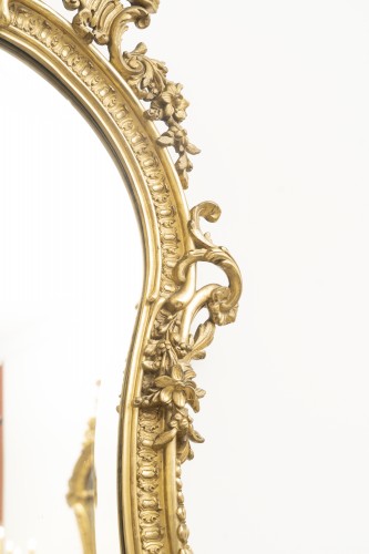 Napoléon III - Rococo Mirror, Circa 1870