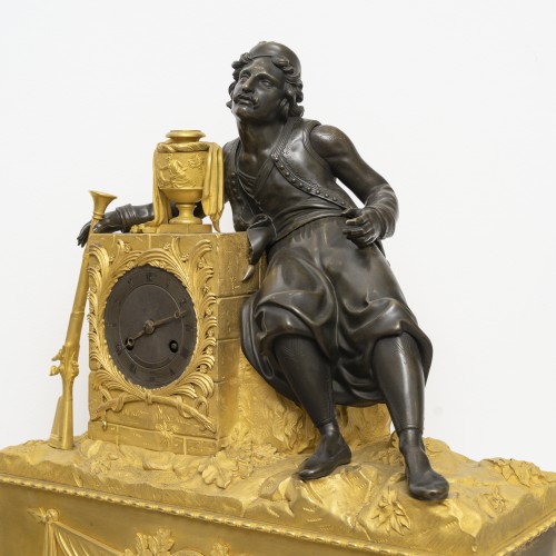 Clock, Konstantinos Kanaris, Markos Botsaris, Circa 1830 - Horology Style Restauration - Charles X