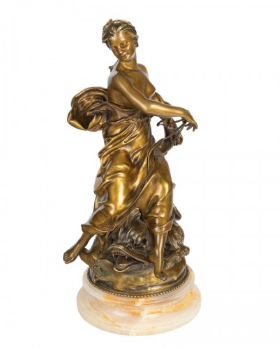 Raoul Larche (1860-1912) The Golden Nereid And The Dolphin