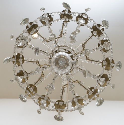 Large Louis XVI style chandelier, &quot;Marie-Antoinette&quot; model, circa 1870 - 