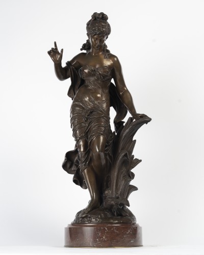 Napoléon III - Auguste Moreau (1834-1917) Femme à l'Oiseau