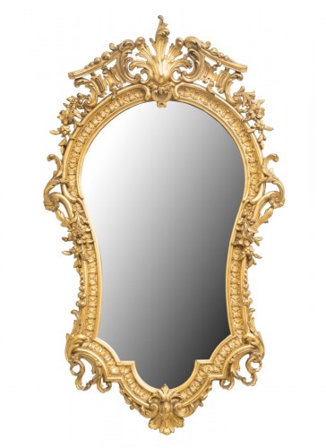 Rococo Mirror, Circa 1870