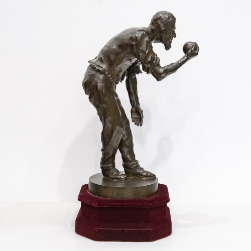 Joseph-antoine Bernard (1866-1931) Boules Player - 