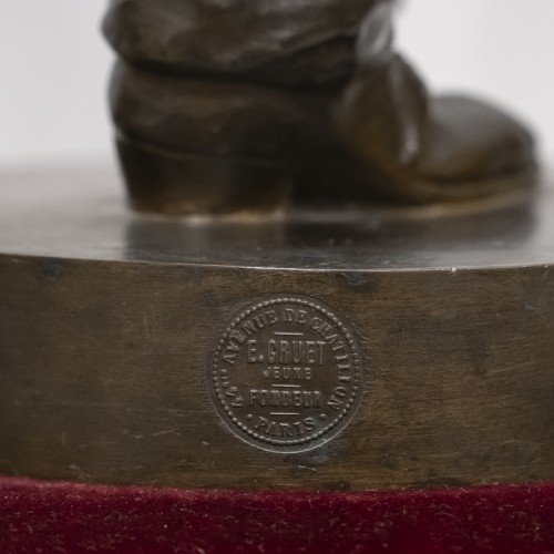 Art nouveau - Joseph-antoine Bernard (1866-1931) Boules Player