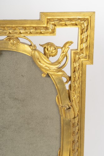 Napoléon III - Gilded Bronze Fireplace Front, Circa 1870