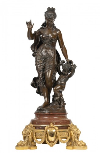 Auguste MOREAU (1834-1917) Femme à l'enfant