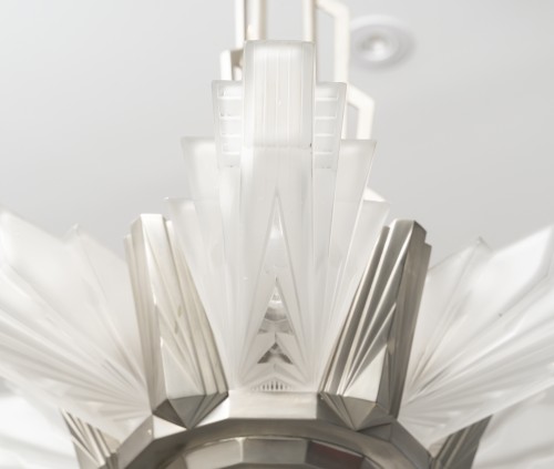 Antiquités - Henri Petitot, Art Deco Chandelier, Circa 1930