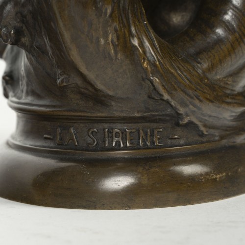 Art nouveau - Denys Puech (1854-1942), The Mermaid