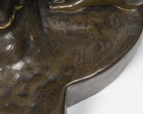 XIXe siècle - Henri Vidal (1864-1918)  La Fontaine