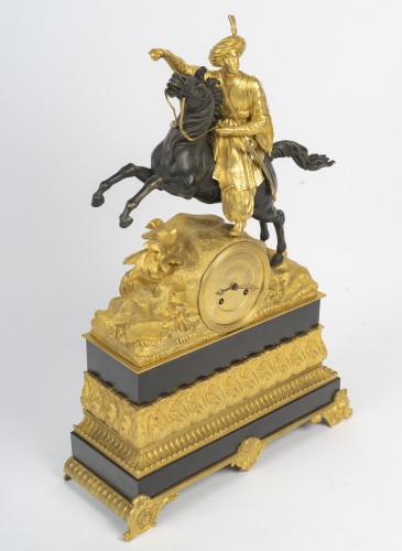19th century - Greek Insurgent Leader, Clock Circa 1830