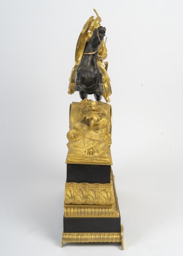 Greek Insurgent Leader, Clock Circa 1830 - Restauration - Charles X