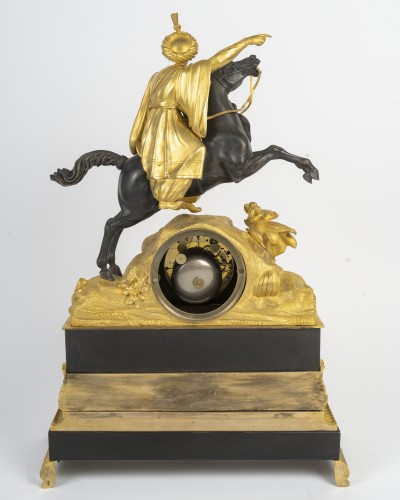 Restauration - Charles X - Greek Insurgent Leader, Clock Circa 1830