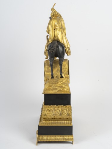 Antiquités - Greek Insurgent Leader, Clock Circa 1830