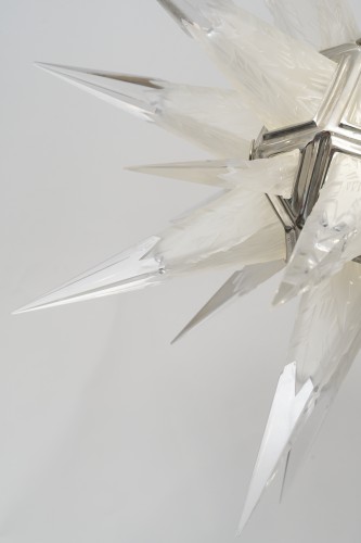 Antiquités - Charles J. Weinstein - Art Deco Chandelier, "stalactites" Model Circa 1931