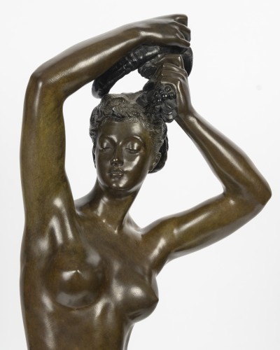 Louis Julien Franceschi (1825-1893) Fortune - Sculpture Style Art nouveau