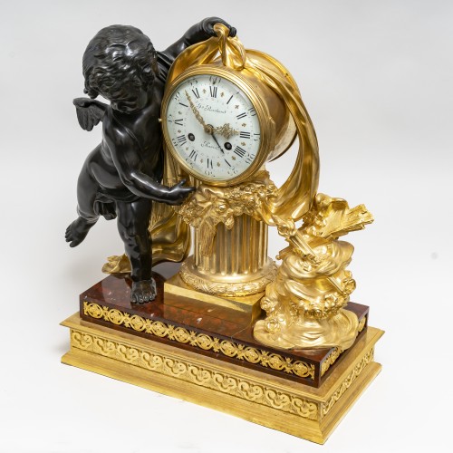 Garniture de cheminée signée Ferdinand Berthoud, Circa 1870 - Horlogerie Style Napoléon III