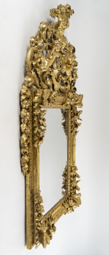 Lyon Mirror From The 18th Century, Regence Period - 